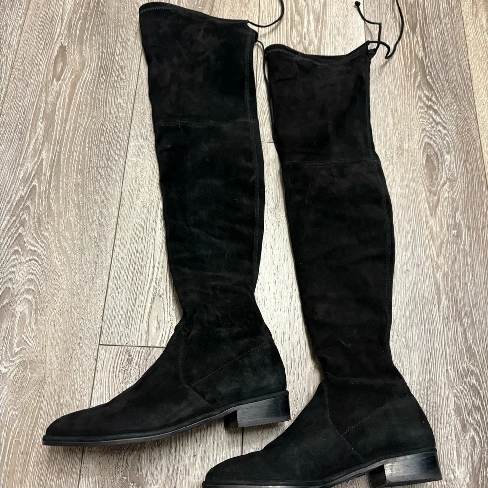 Stuart Weitzman black  Over-the-Knee Boots